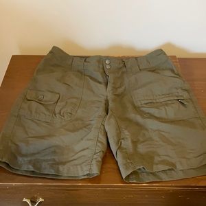 The North Face Olive Shorts